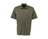 Orbis textil Orbis košile khaki zelená 0745/56 krátký rukáv Varianta: 43/44 Zelená, 100% bavlna