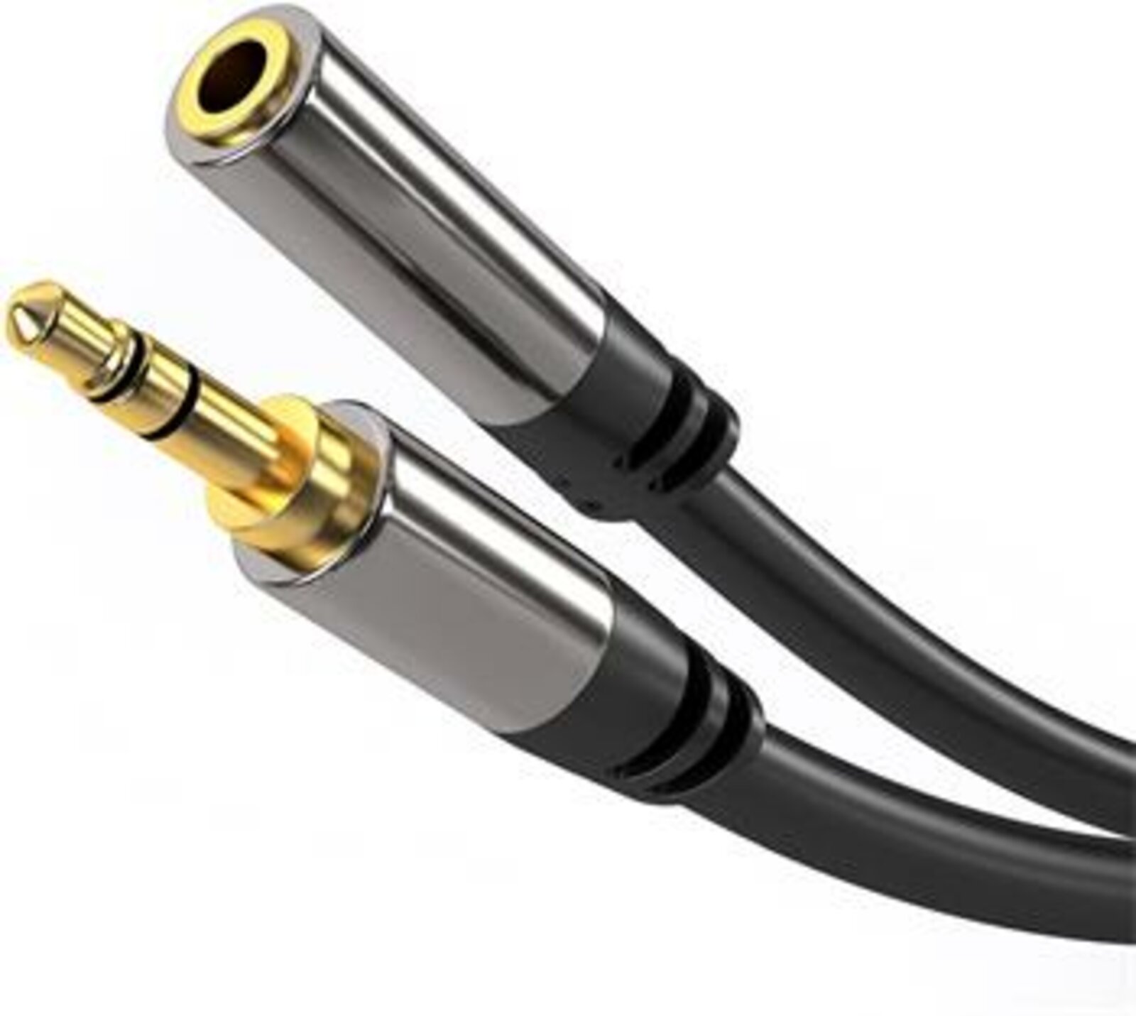 PremiumCord HQ stíněný prodlužovací kabel Jack 3.5mm Jack 3.5mm M/F
