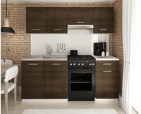 Kuchyňská linka LUIZA 180x120 - Wenge