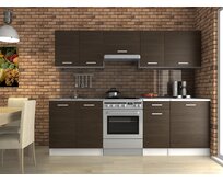 Kuchyňská linka LUIZA 240x180 - Wenge