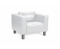 Křeslo VALENTINO - bílé - Mg 0