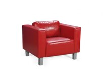 Křeslo VALENTINO - červené - Mg 7