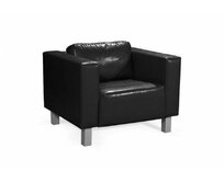 Křeslo VALENTINO - černé - Mg 13