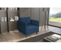 Křeslo ANAFI - modré - Lincoln 77