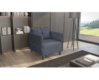 Křeslo ANAFI - šedé - Lincoln 90