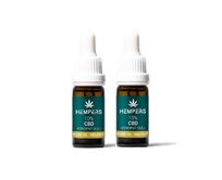 2 ks 10% CBD Olej Hempers, 10ml- původní cena 1890Kč