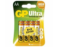 GP AA Ultra alkalická - 8 ks (6 + 2 ks ZDARMA)