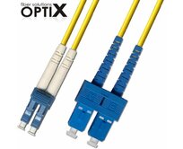 OPTIX LC/UPC-SC/UPC Optický patch cord 09/125 3m G657A