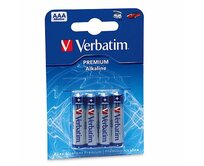 VERBATIM baterie AAA 1,5V Alkalické blister 4ks