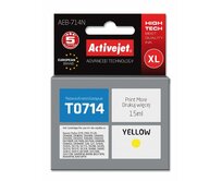 ActiveJet inkoust Epson T0714 D78/DX6000/DX6050 Yellow, 15 ml     AEB-714