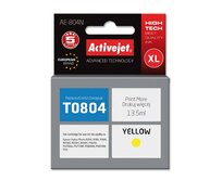 ActiveJet Ink cartridge Eps T0804 R265/R360/RX560 Yellow - 12 ml     AE-804