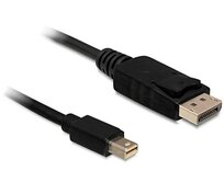 Delock kabel DisplayPort mini (samec) na Displayport (samec), 2 metry