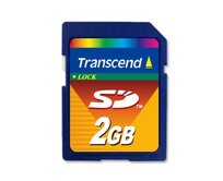 Transcend 2GB SD (MLC) průmyslová paměťová karta, modrá/černá
