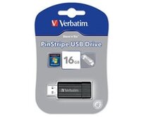 VERBATIM Store 'n' Go PinStripe 16GB USB 2.0 černá