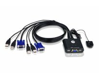 ATEN KVM přepínač CS-22U USB 2PC mini