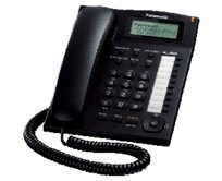 Panasonic KX-TS880FXB - jednolinkový telefon, černý