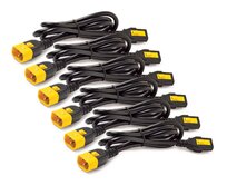 APC Power Cord Kit, ( 6ea) ,Locking,  10A, 100-230V, C13 to C14, 1,8m