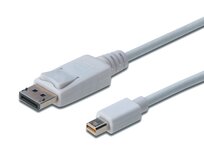 Digitus DisplayPort připojovací kabel, mini DP/M - DP/M 2.0m