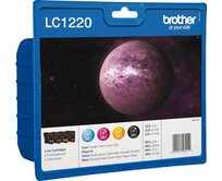 Brother LC-1220 sada inkoustů - black, magenta, yellow, cyan