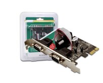 Digitus Adaptér PCI Express x1 2xseriový port, +low profile čipová sada: ASIX99100