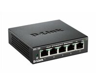 D-Link DES-105/E 5-port 10/100 Metal Housing Desktop Unmanaged Switch 