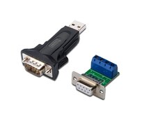 Digitus převodník USB 2.0 na sériový port, RS485,  DSUB 9M  + Pinout adaptér