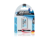 Ansmann akumulátor 9V NiMH 270 mAh (1 ks) maxE