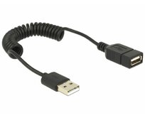 Delock kabel USB 2.0, prodlužovací, samec/samice, kroucený kabel