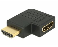 Delock adaptér HDMI A samec/samice, pravoúhlý, vlevo