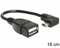 Delock kabel USB mini samec > USB 2.0-A samice OTG 16 cm