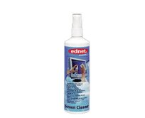 Ednet. - Speciální čistící prostředek na obrazovky, sklo plastové povrchy 250ml rozprašovač
