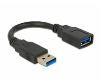 Delock USB 3.0 kabel prodlužující A/A samec/samice délka 15cm