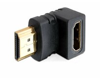 Delock adaptér HDMI A samec/samice, pravoúhlý, dolů