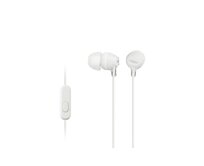 SONY MDR-EX15AP - Sluchátka do uší s mikrofonem - White