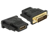 Delock Adaptér DVI 24+1 pin samec > HDMI samice