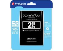 VERBATIM Store´n´ Go 2,5" 2TB USB 3.0 černý