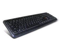 C-TECH Klávesnice CZ/SK KB-102 PS2 slim black