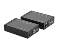 Digitus VGA Video Extender Cat5 až 300 m, max. rozlišení 1920x1200, Audio