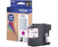 Brother LC-223M (inkoust magenta,600 str.@ 5% draft)
