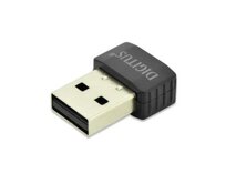 DIGITUS Mini Bezdrátový 11AC USB 2.0 adaptér, 433 Mbp, 2,4 / 5GHz dual band, Realtek RTL8811AU 1T1R 8,5 x 16,4 x 22 mm