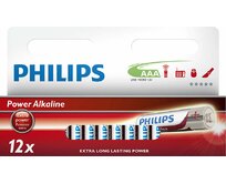 Philips baterie AAA Power Alkaline - 12ks 