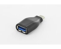 Digitus USB 3.1 adaptér, typ C na A, M / F, Super-Speed, UL, bl