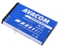 AVACOM Náhradní baterie do mobilu Nokia 6230, N70, Li-Ion 3,7V 1100mAh (náhrada BL-5C)