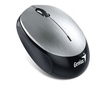 GENIUS NX-9000BT/ Bluetooth 4.0/ 1200 dpi/ bezdrátová/ dobíjecí baterie/ stříbrná