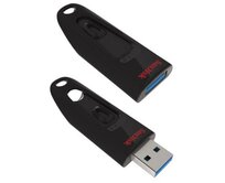 SanDisk Ultra 256 GB Flash disk, USB3.0, 80MB/s