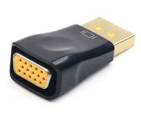 GEMBIRD red. Displayport na VGA, M/F, černá