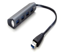i-Tec USB3.0 HUB 4port, Metal, nabíjení