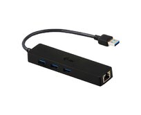 i-Tec USB3.0/LAN+HUB 3port Slim Gigabit Ethernet adaptér
