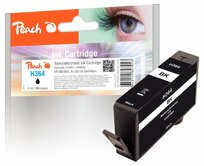 PEACH kompatibilní cartridge HP No.364, new chip, black, 9 ml