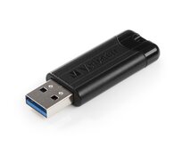 VERBATIM Store 'n' Go PinStripe 64GB USB 3.0 černá